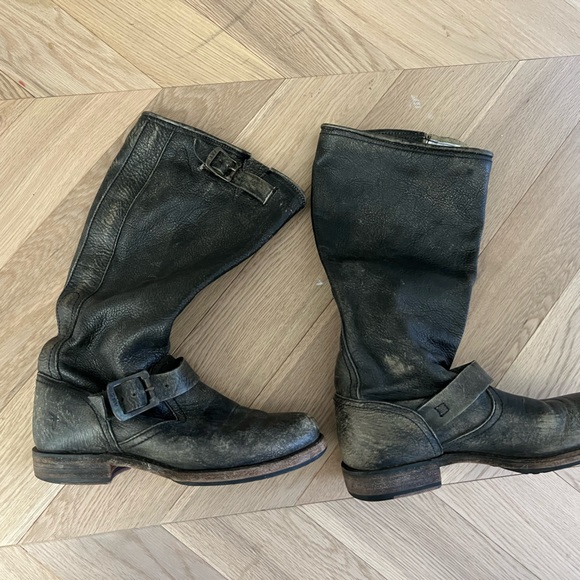 Frye high boots with authentic worn look - Picture 1 of 3